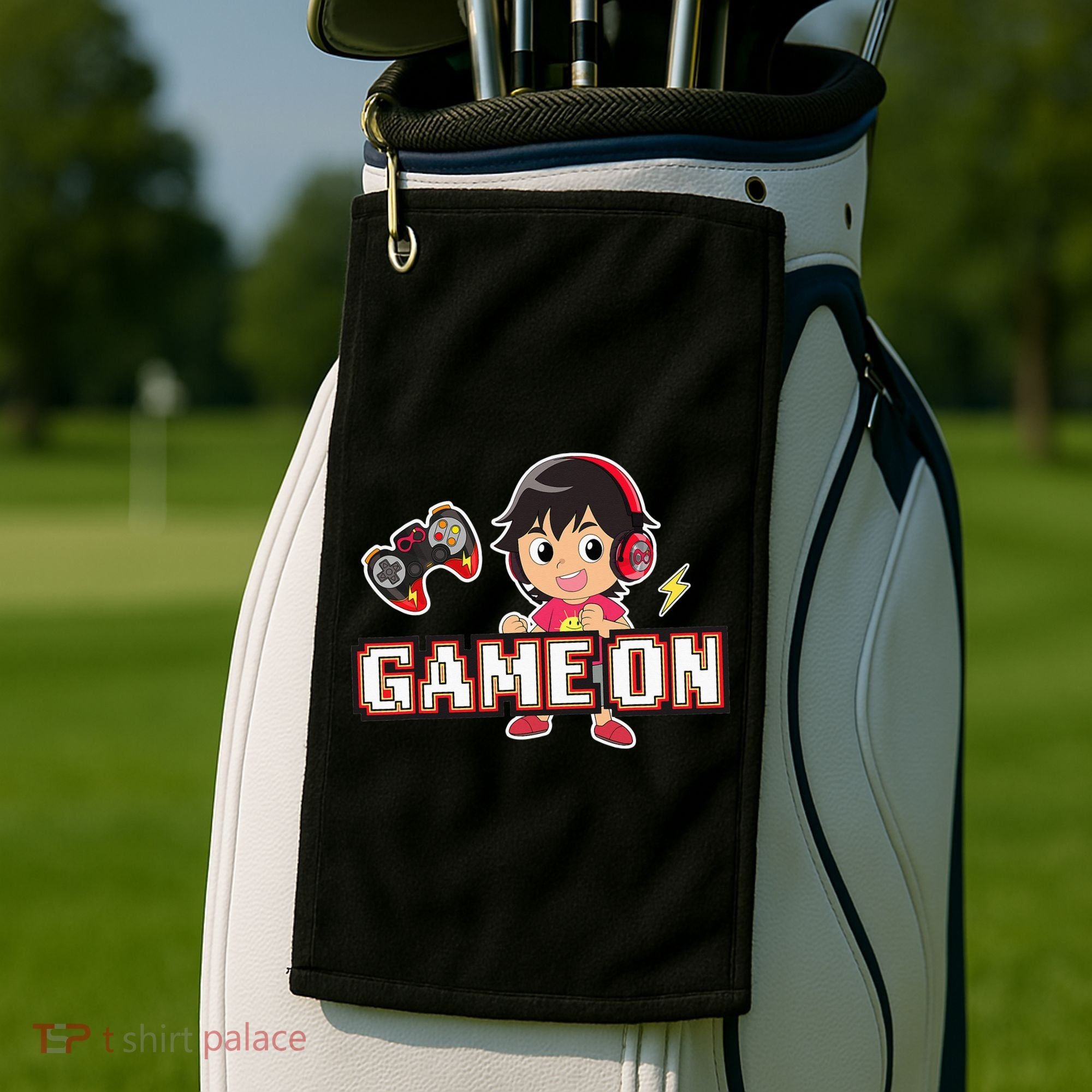 Ryan's World Game On Ryan Golf Towel