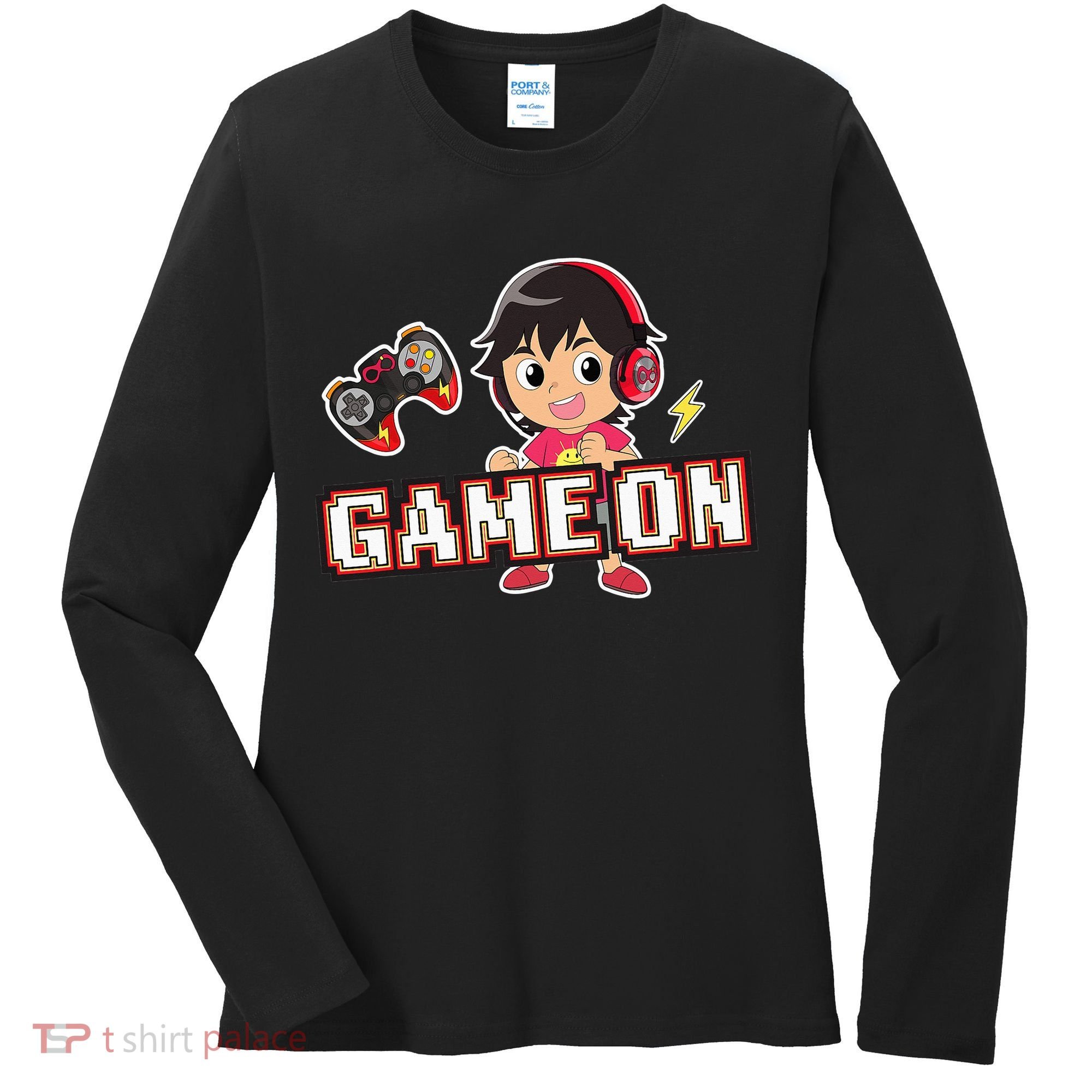 Ryan's World Game On Ryan Women's Long Sleeve Shirt