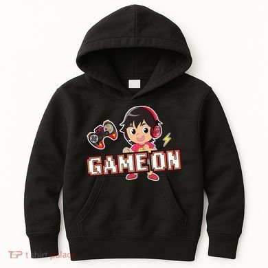 Ryan's World Game On Ryan Kids Hoodie