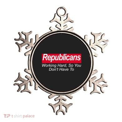 Republicans Working Hard So You Don't Have To Ornament