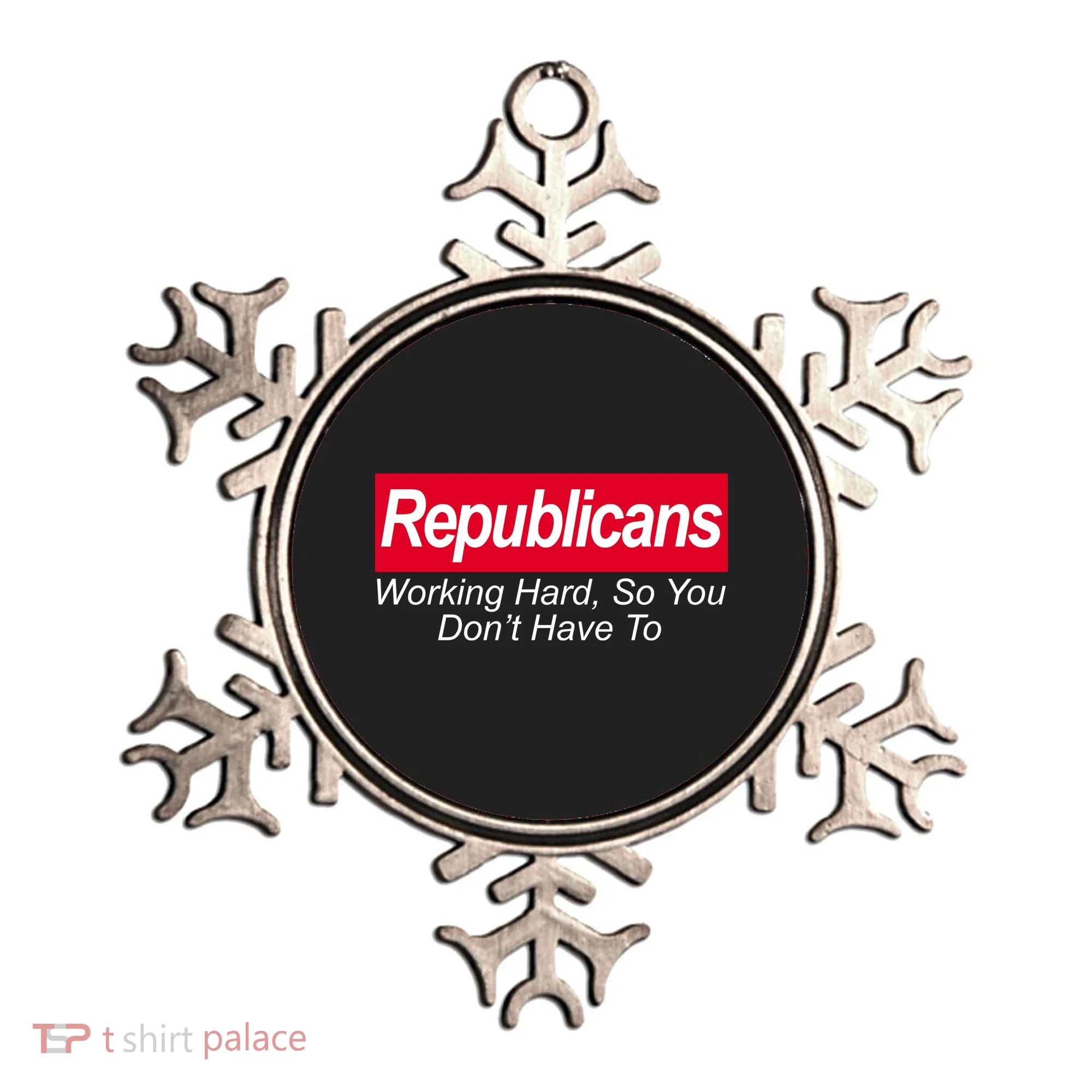 Republicans Working Hard So You Don't Have To Ornament