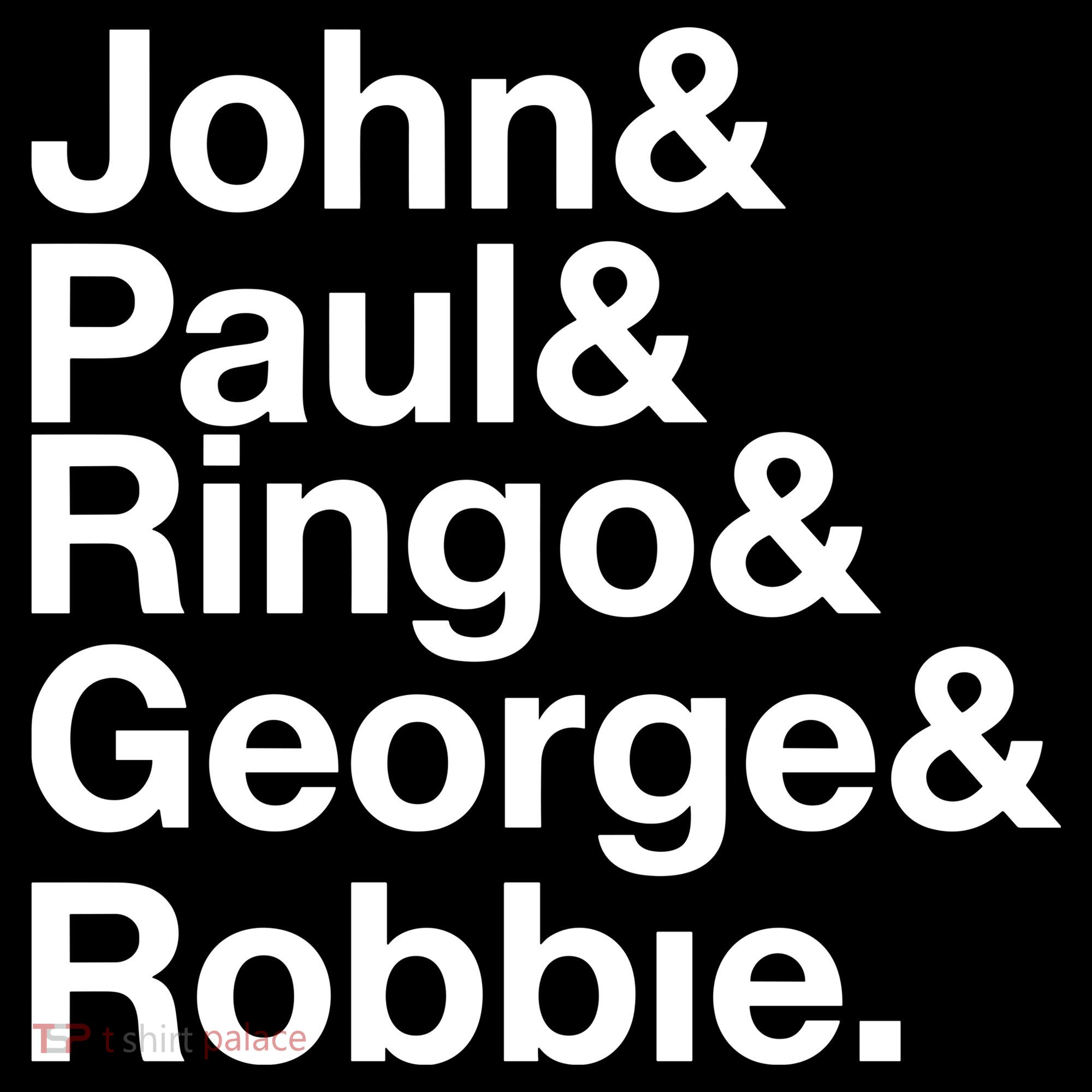 Robbie Williams John Paul Ringo George Robbie Sweatshirt