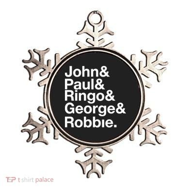 Robbie Williams John Paul Ringo George Robbie Ornament