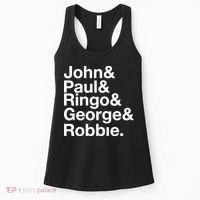 Robbie Williams John Paul Ringo George Robbie Women's Tank Top thumb 0