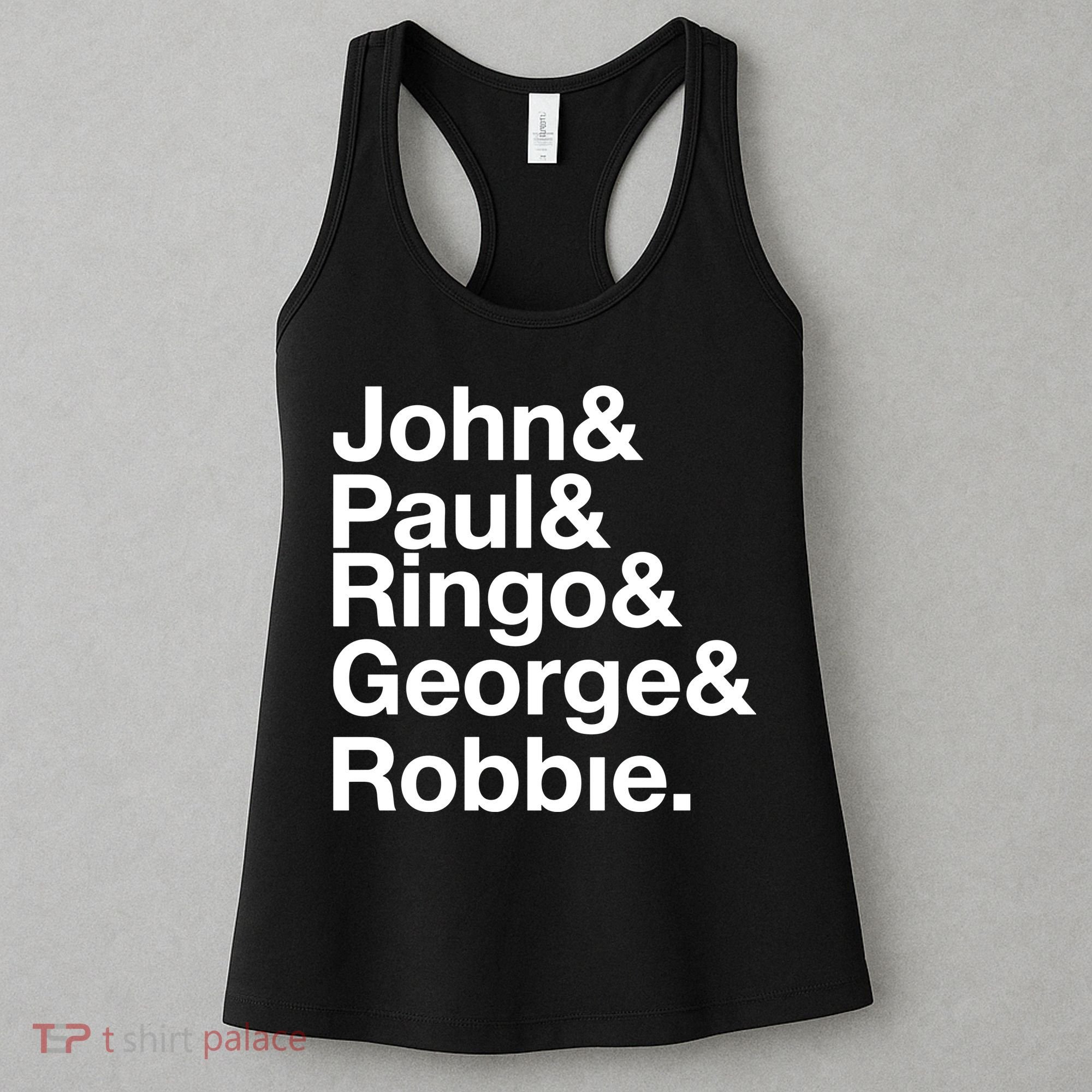 Robbie Williams John Paul Ringo George Robbie Women's Tank Top