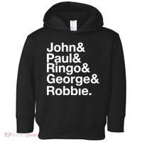 Robbie Williams John Paul Ringo George Robbie Toddler Hoodie thumb 0