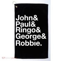 Robbie Williams John Paul Ringo George Robbie Golf Towel thumb 0
