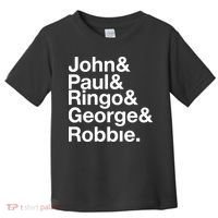 Robbie Williams John Paul Ringo George Robbie Toddler T-Shirt thumb 0