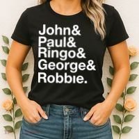 Robbie Williams John Paul Ringo George Robbie Women's T-Shirt thumb 2
