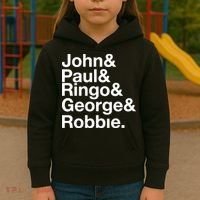 Robbie Williams John Paul Ringo George Robbie Kids Hoodie thumb 3
