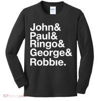 Robbie Williams John Paul Ringo George Robbie Kids Long Sleeve Shirt thumb 0