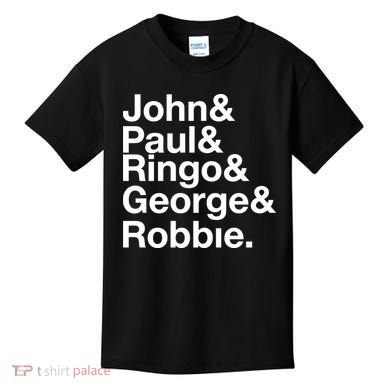 Robbie Williams John Paul Ringo George Robbie Kids T-Shirt