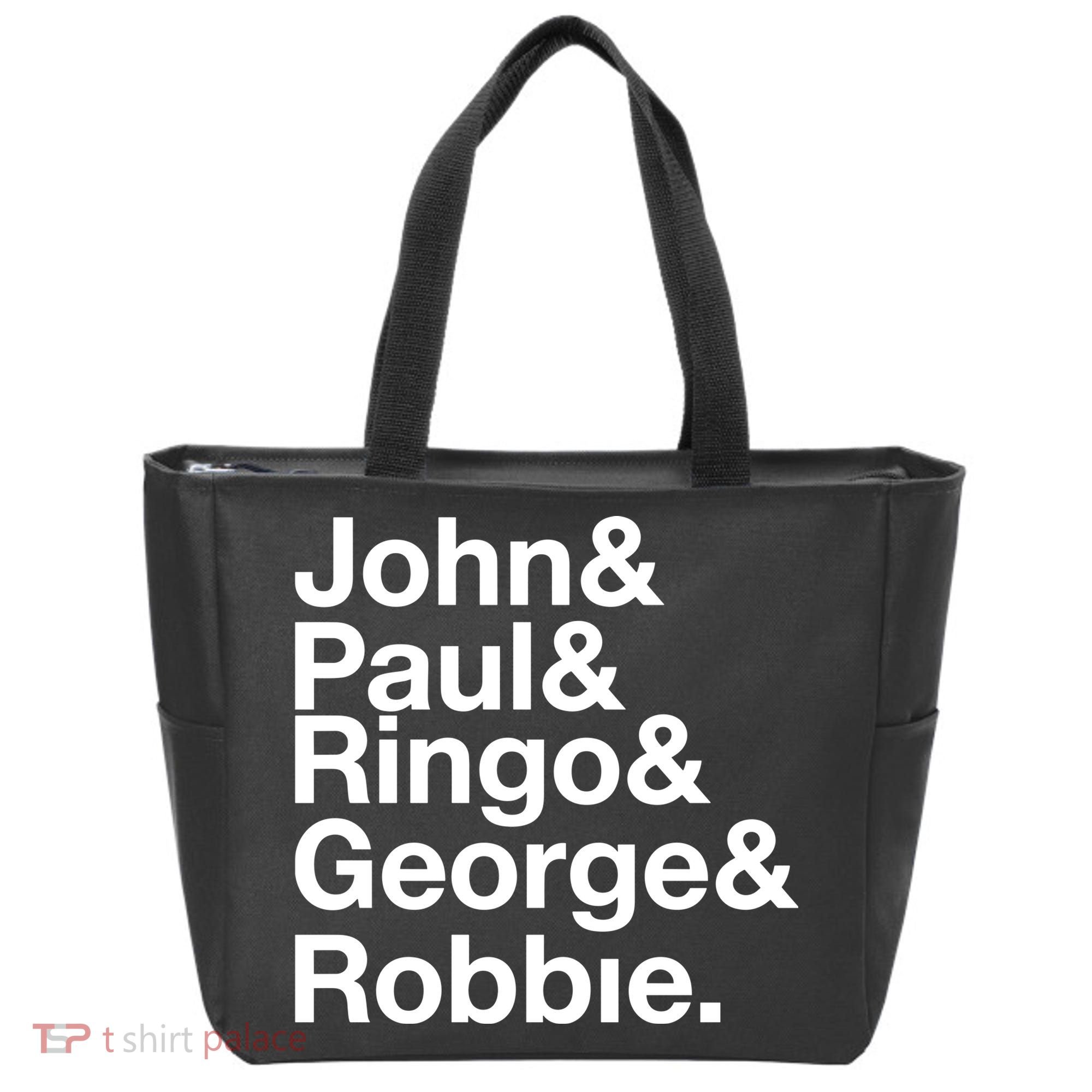 Robbie Williams John Paul Ringo George Robbie Tote Bag
