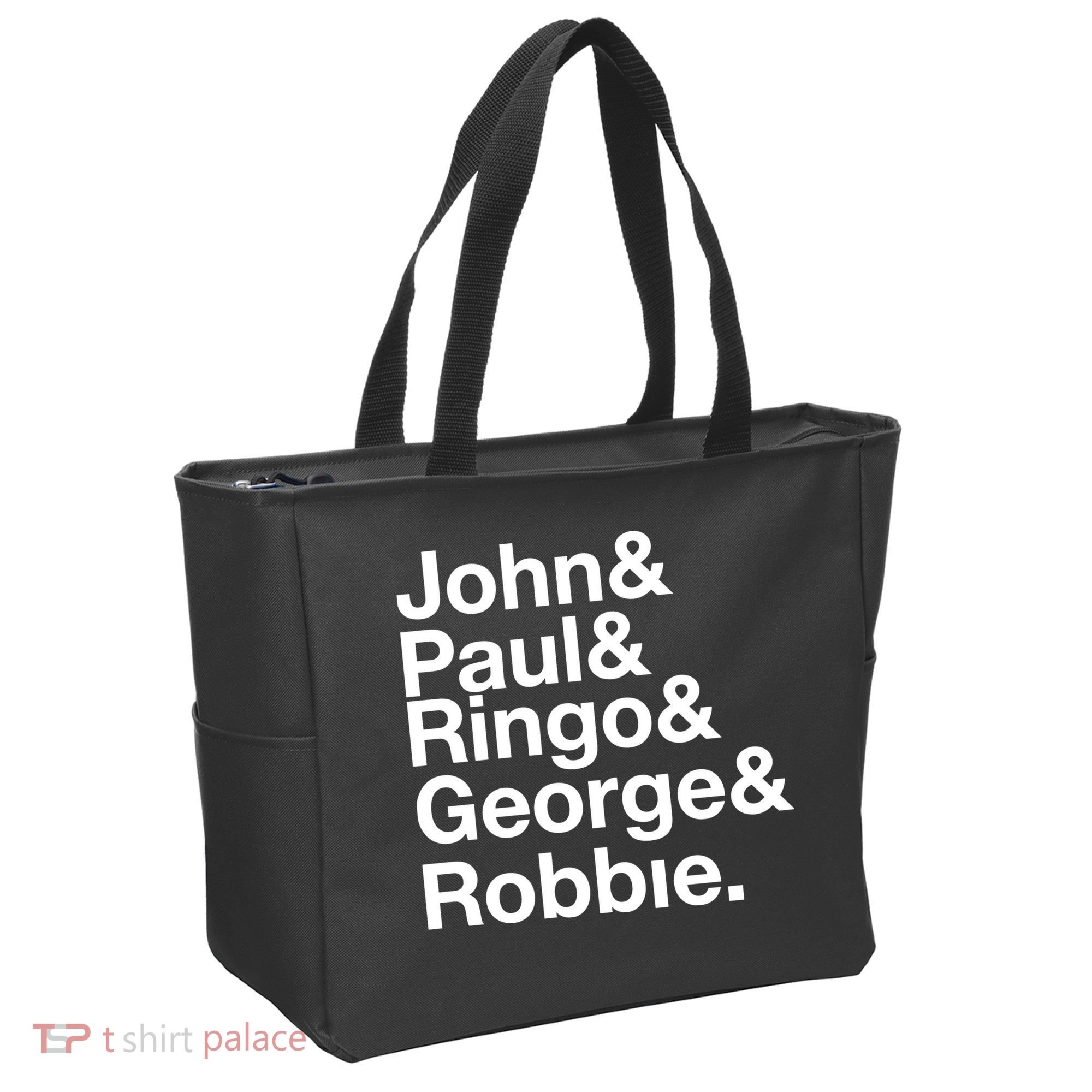 Robbie Williams John Paul Ringo George Robbie Tote Bag