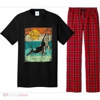 Retro Whale Lover Marine Biologist Aquarist Whales Animal Pajama Set thumb 0