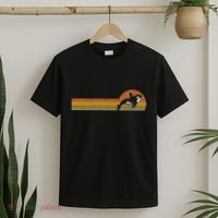 Retro Whale Lover Marine Biologist Aquarist Whales Diver T-Shirt thumb 2