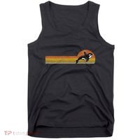 Retro Whale Lover Marine Biologist Aquarist Whales Diver Tank Top thumb 0