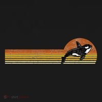 Retro Whale Lover Marine Biologist Aquarist Whales Diver Tank Top thumb 6