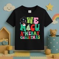 Retro We Micu A Merry Christmas Medical Icu Rn Aide Tech Toddler T-Shirt thumb 3