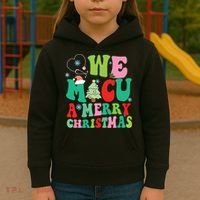 Retro We Micu A Merry Christmas Medical Icu Rn Aide Tech Kids Hoodie thumb 3