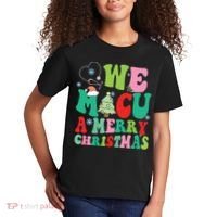 Retro We Micu A Merry Christmas Medical Icu Rn Aide Tech Kids T-Shirt thumb 2