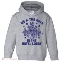 Remi Wolf Me And The B.O.Y.S In The Hotel Lobby Toddler Hoodie thumb 0