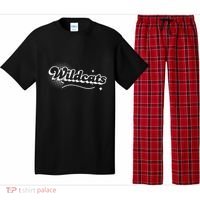 Retro Wildcats Mascot Back To School Spirit Sport Fans Game Pajama Set thumb 0