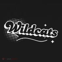 Retro Wildcats Mascot Back To School Spirit Sport Fans Game Kids Hoodie thumb 5