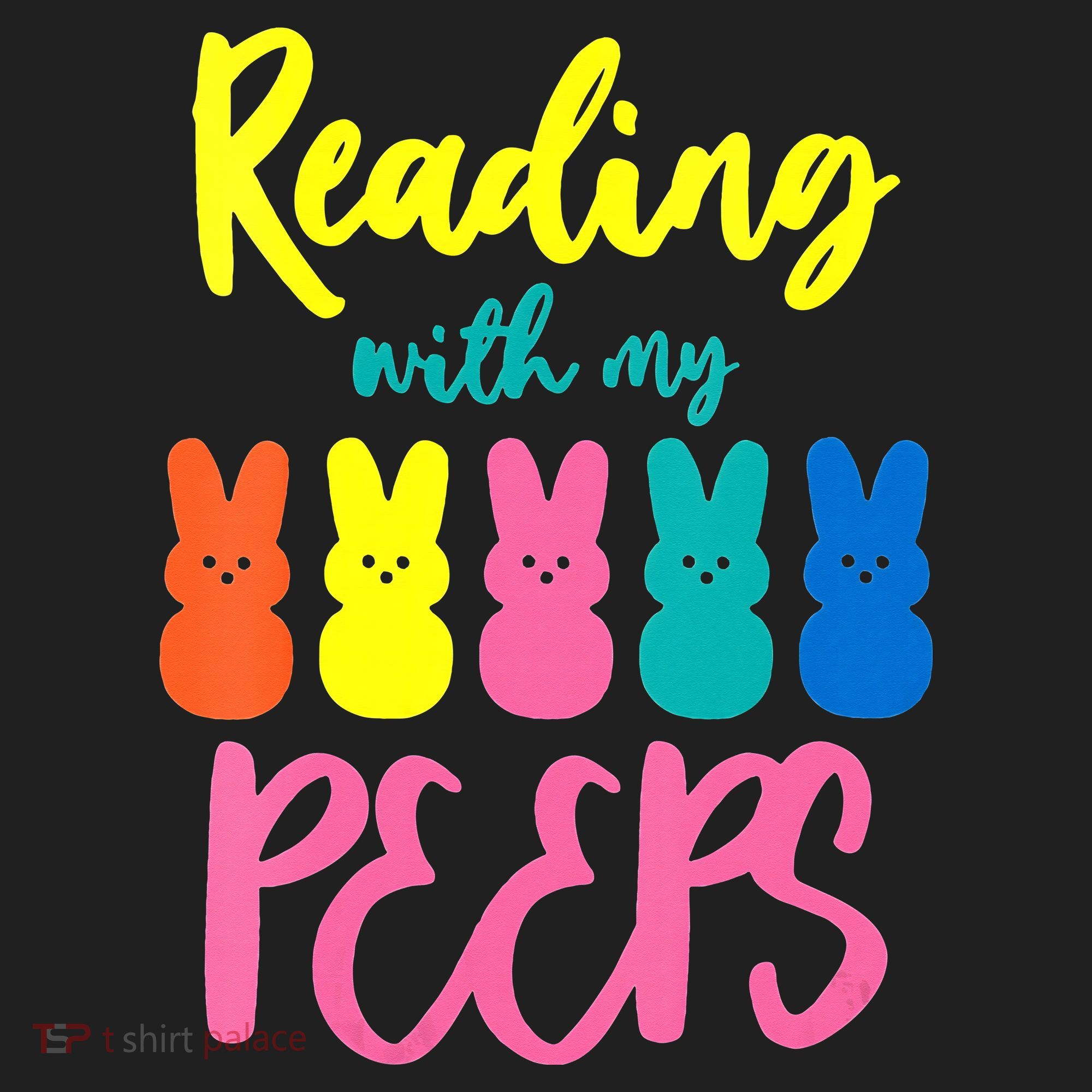 Reading With My Peeps Gift for Teacher or Reader Beanie