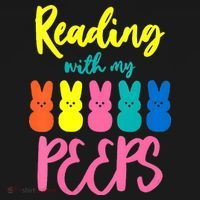 Reading With My Peeps Gift for Teacher or Reader Pajama Set thumb 2