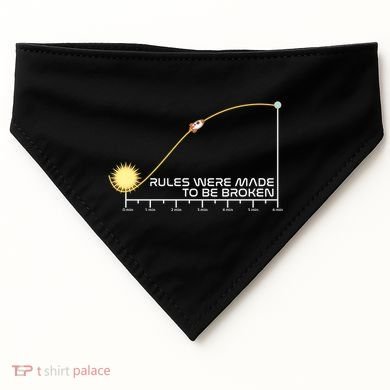Rules Were Made To Be Broken USA-Made Doggie Bandana