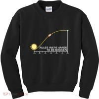 Rules Were Made To Be Broken Kids Sweatshirt thumb 0