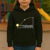Rules Were Made To Be Broken Kids Hoodie thumb 3