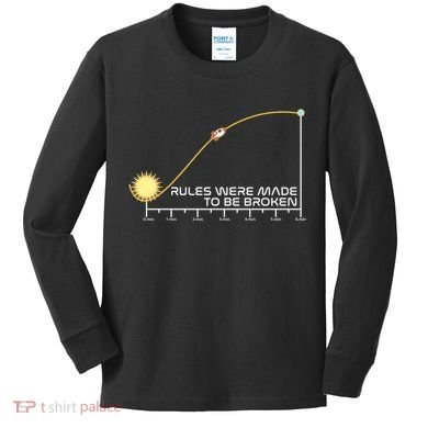 Rules Were Made To Be Broken Kids Long Sleeve Shirt