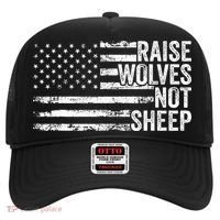 Raise Wolves Not S.H.E.E.P Patriotic Veteran Lions Hat thumb 0