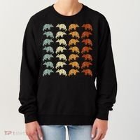 Retro Wild Nature Armadillo Lover Animal Armadillo Women's Sweatshirt thumb 0