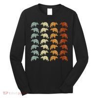 Retro Wild Nature Armadillo Lover Animal Armadillo Long Sleeve Shirt thumb 0
