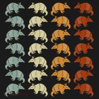Retro Wild Nature Armadillo Lover Animal Armadillo Sweatshirt thumb 3