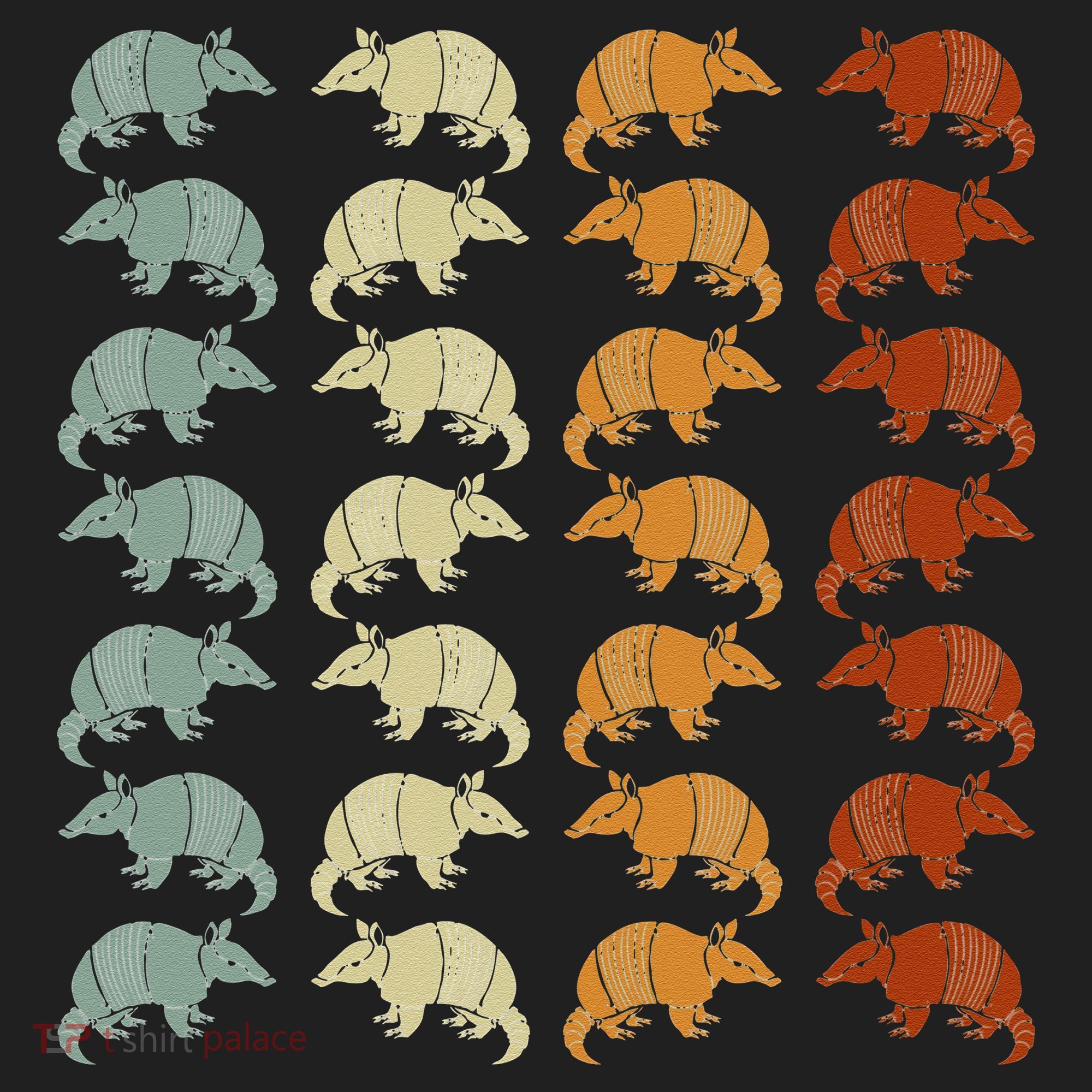 Retro Wild Nature Armadillo Lover Animal Armadillo Beanie
