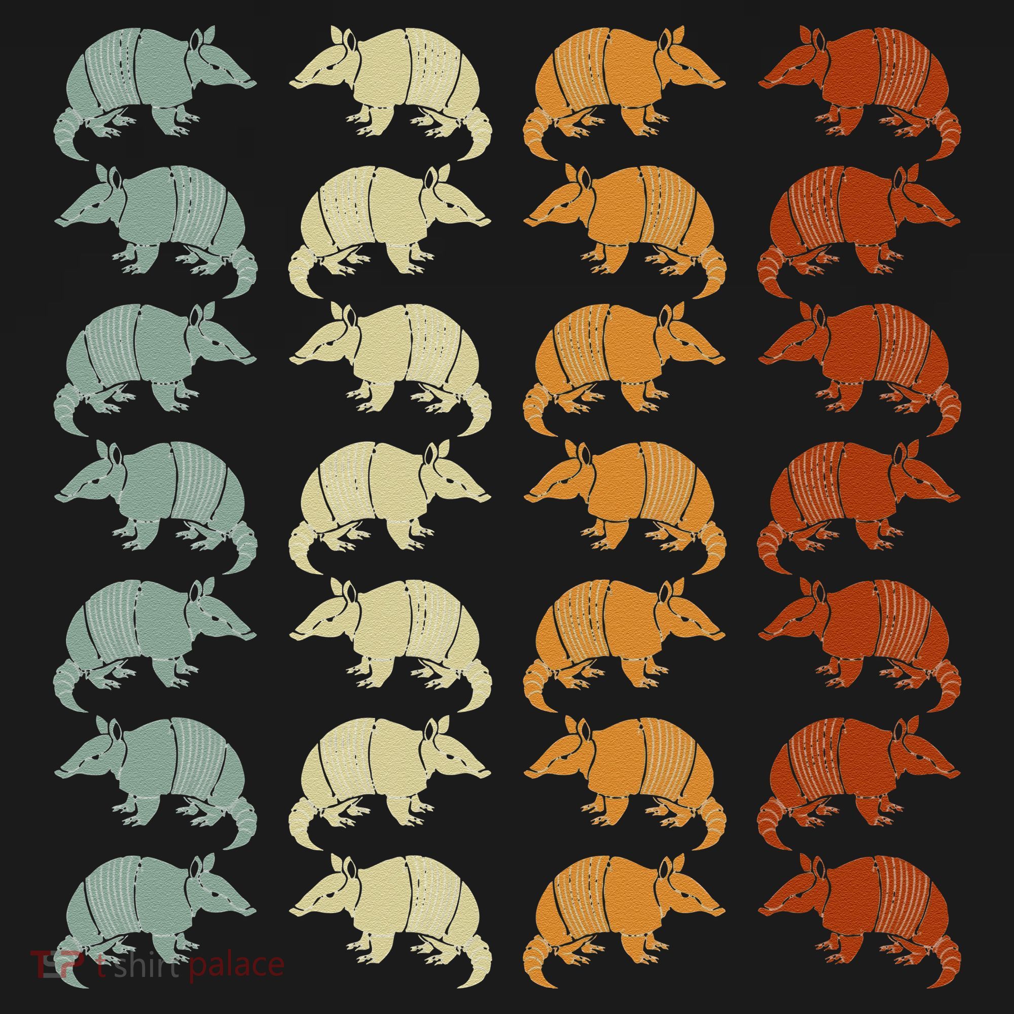 Retro Wild Nature Armadillo Lover Animal Armadillo Women's Hoodie