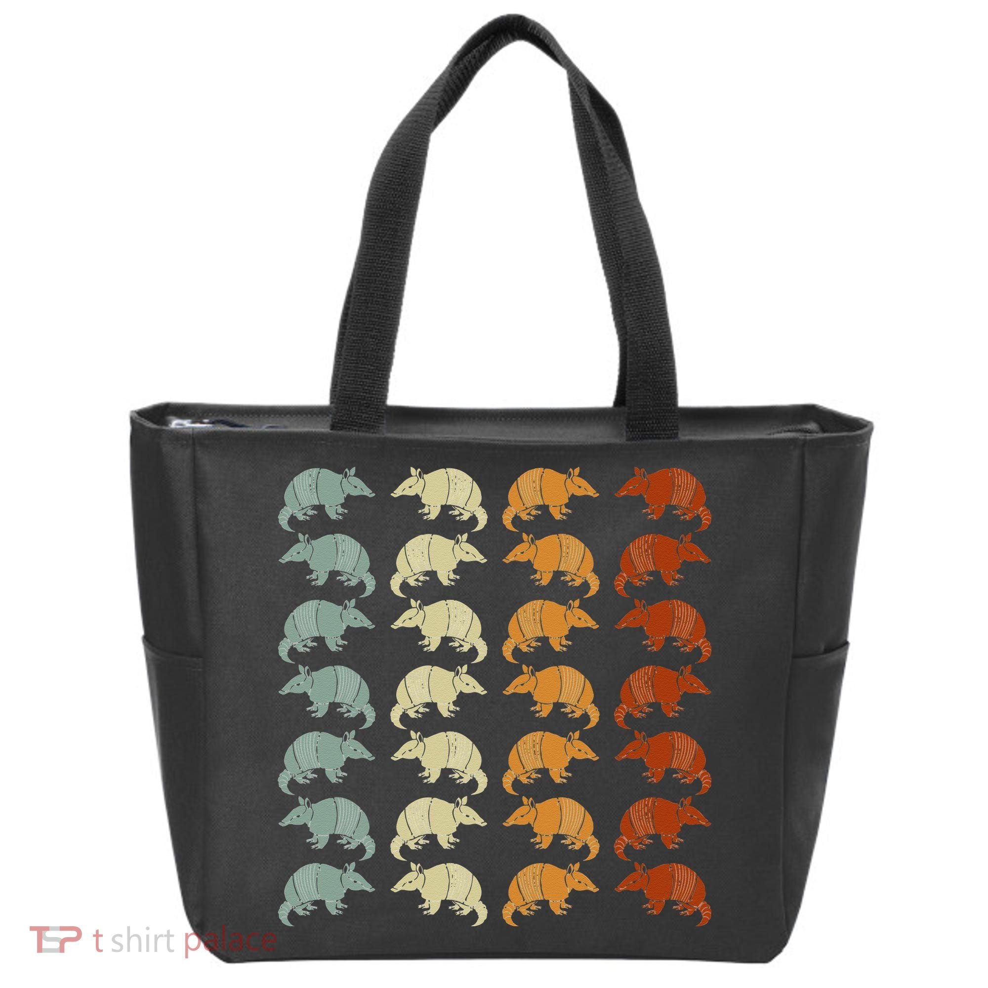 Retro Wild Nature Armadillo Lover Animal Armadillo Tote Bag