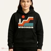 Retro Wisconsin Outdoors Nature Hoodie thumb 5