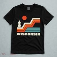 Retro Wisconsin Outdoors Nature T-Shirt thumb 5
