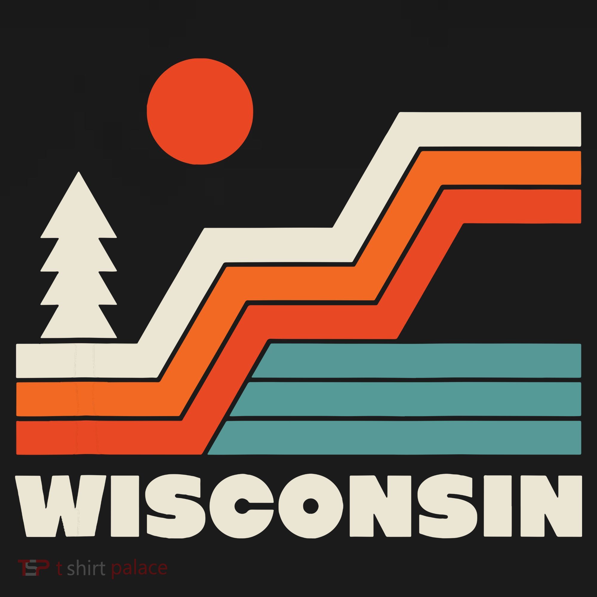 Retro Wisconsin Outdoors Nature Bucket Hat
