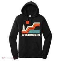 Retro Wisconsin Outdoors Nature Women's Hoodie thumb 0