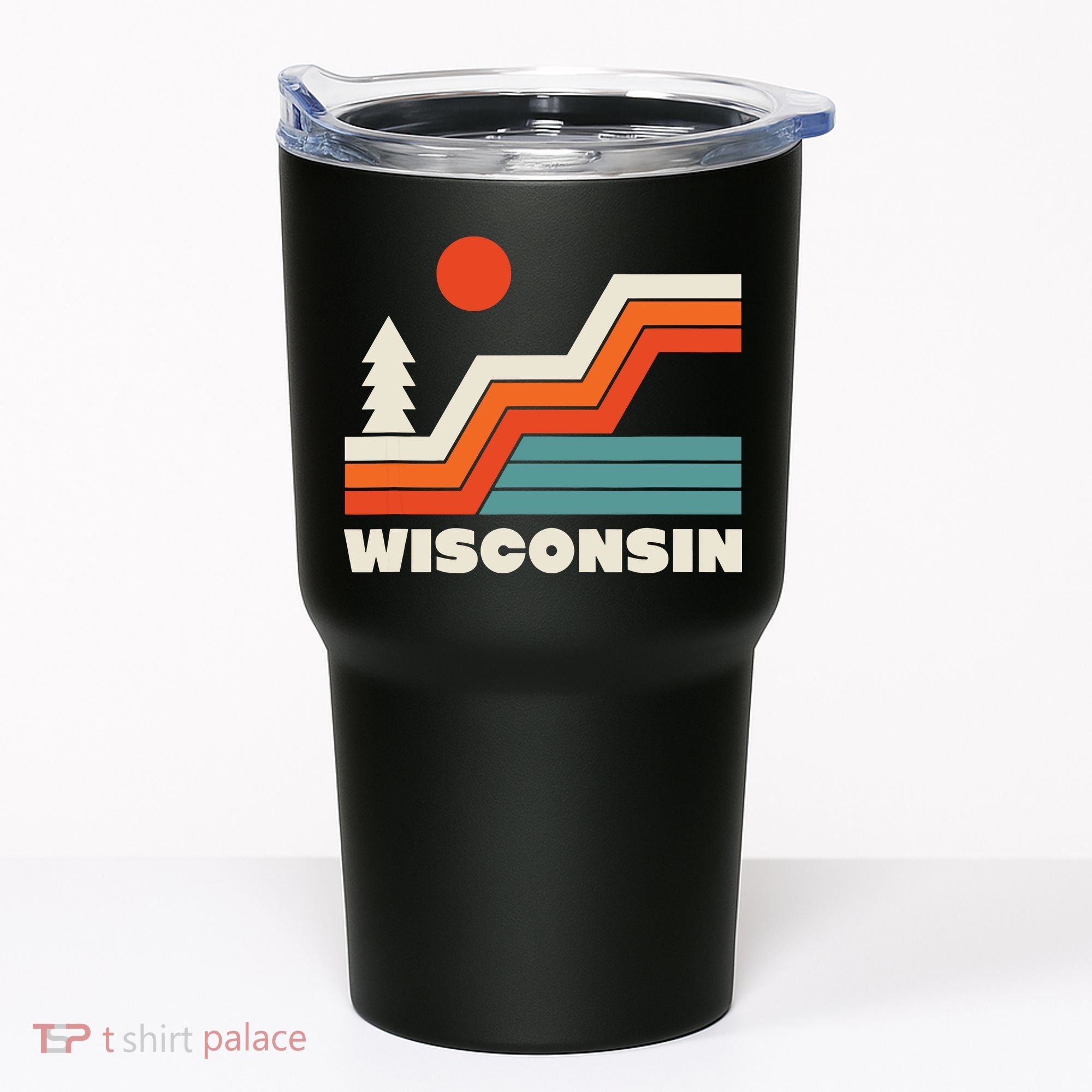 Retro Wisconsin Outdoors Nature Tumbler