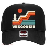 Retro Wisconsin Outdoors Nature Hat thumb 0