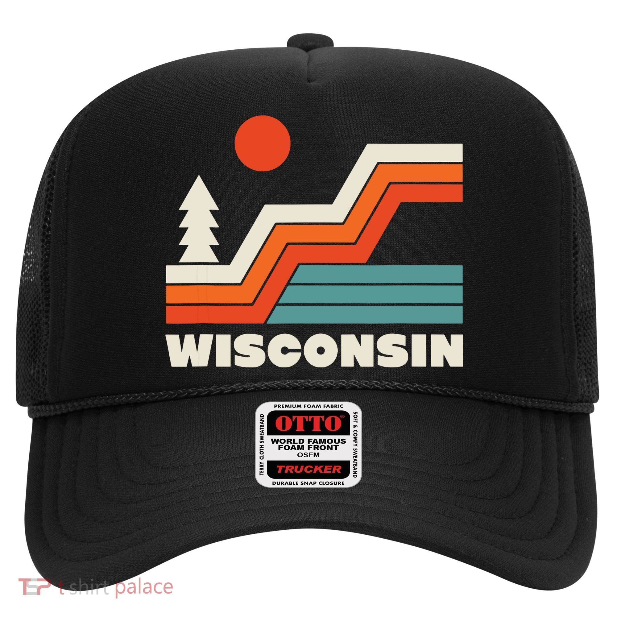 Retro Wisconsin Outdoors Nature Hat