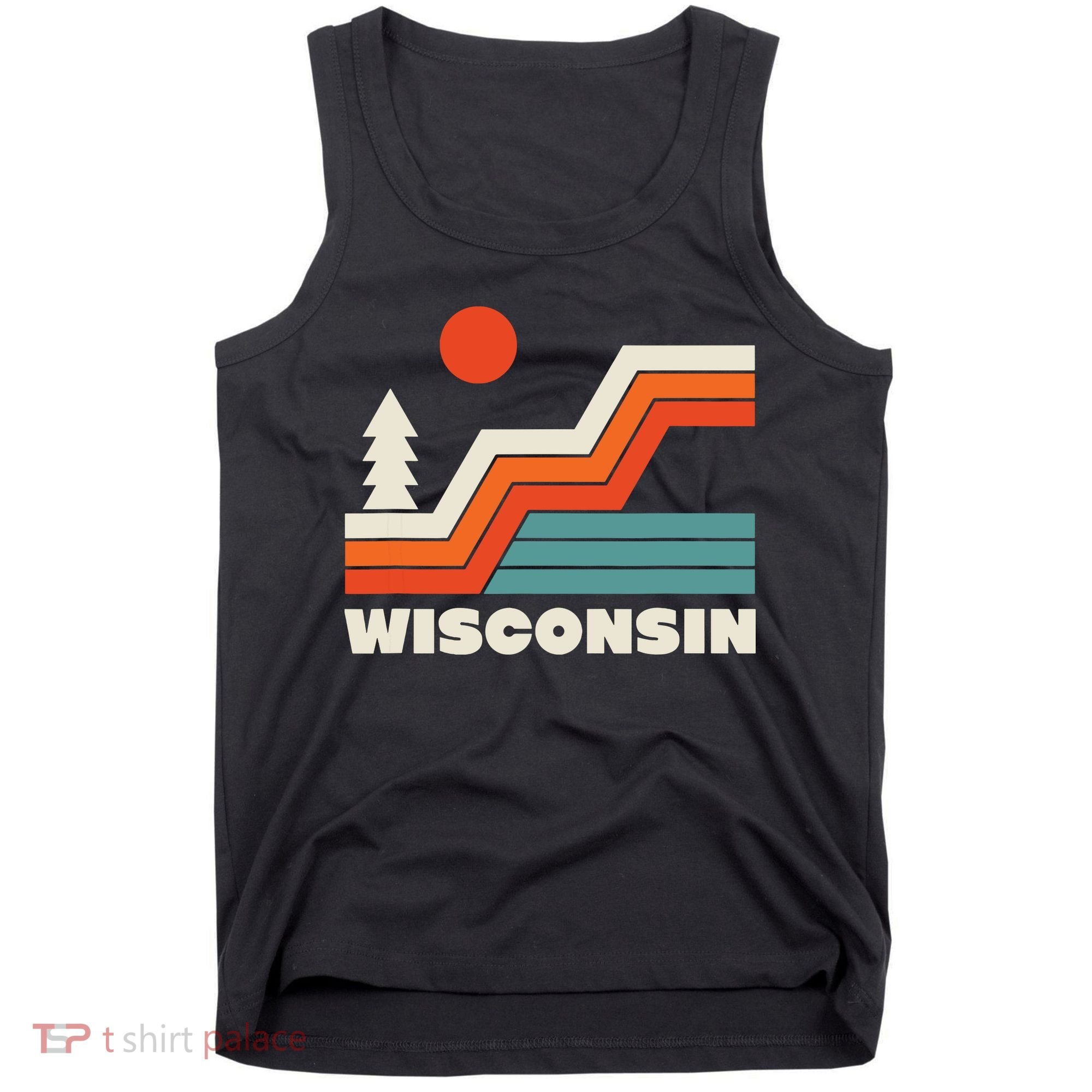 Retro Wisconsin Outdoors Nature Tank Top