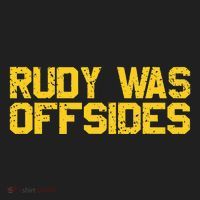Rudy Was Offsides Red South California Funny Rivalry Fan Beanie thumb 2